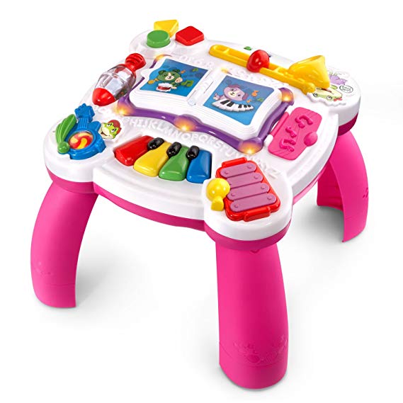 LeapFrog Learn & Groove Musical Table (Frustration Free Packaging), Pink