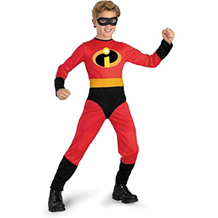 The Incredibles- Mr. Incredible Standard Child Costume: Size 3T-4T