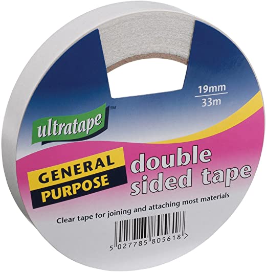 Ultratape | Double Sided Tape | 19mm x 33m