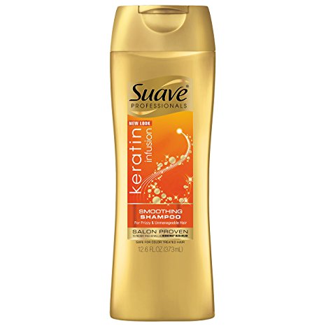 Suave Professionals Smoothing Shampoo, Keratin Infusion 12.6 Ounce, (Pack of 2)