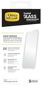 OtterBox TRUSTED GLASS Screen Protector for Samsung Galaxy A54 5G - CLEAR