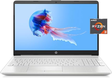 HP Pavilion 15.6" HD Laptop, AMD Ryzen 3 3250U (Up to 3.5GHz, Beats i7-7600U), Long Battery Life, Webcam, Video Conferencing, Bluetooth, HDMI, WiFi, Windows 11 (16GB RAM | 1TB SSD)