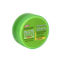 Garnier Fructis Style Brilliantine Water-Based Shine Wax, Strong - 2 Oz