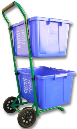 Recycle Cart for Recycle Bins Robust Recycle Cart for Simple Recycle Bin Moving | Recycle Caddy