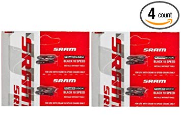 SRAM PowerLock Chain Connector 10-Speed Chain Link w Decal - Available in 2-Pack and 4-Pack (2)