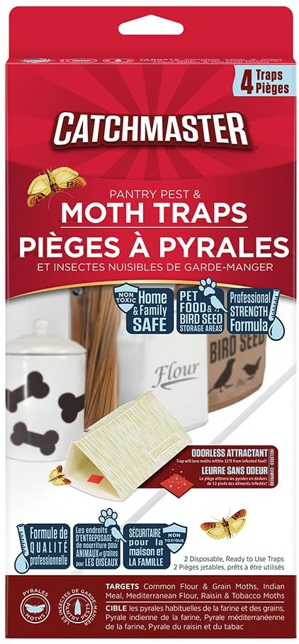 Catchmaster 813SD Pantry Pest Moth Traps, Natural