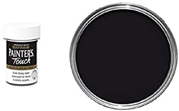 Rust-Oleum Painters Touch Toy Safe Brush on Hobby Paint Black Matt 20ml