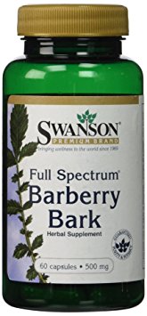 Swanson Full-Spectrum Barberry Bark 500 mg 60 Caps