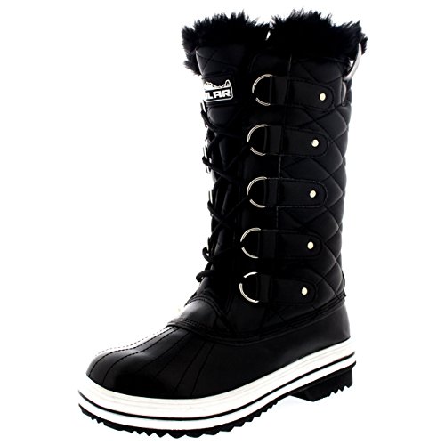 Polar Women's Nylon Tall Winter Snow Boot