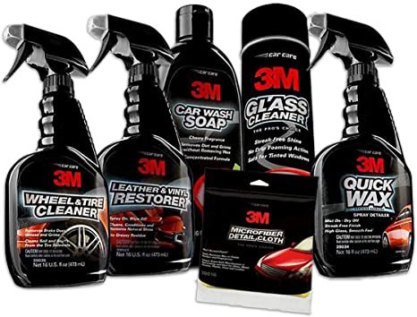 3M 39122 Premium Car Care Kit, 1 Pack