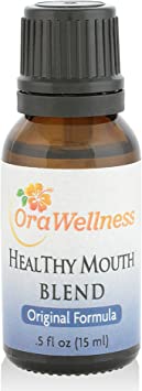OraWellness HealThy Mouth Blend Tooth Oil Organic Toothpaste & Mouthwash Alternative With Clove Oil Promotes Healthy Teeth & Gums 1 Pack