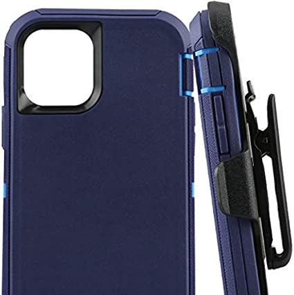 Defender Case for iPhone 11 Pro Max(6.5 Inch),[NO Screen Protector][Heavy Duty][Drop Protection] Tough Case Multiple Layers - Blue