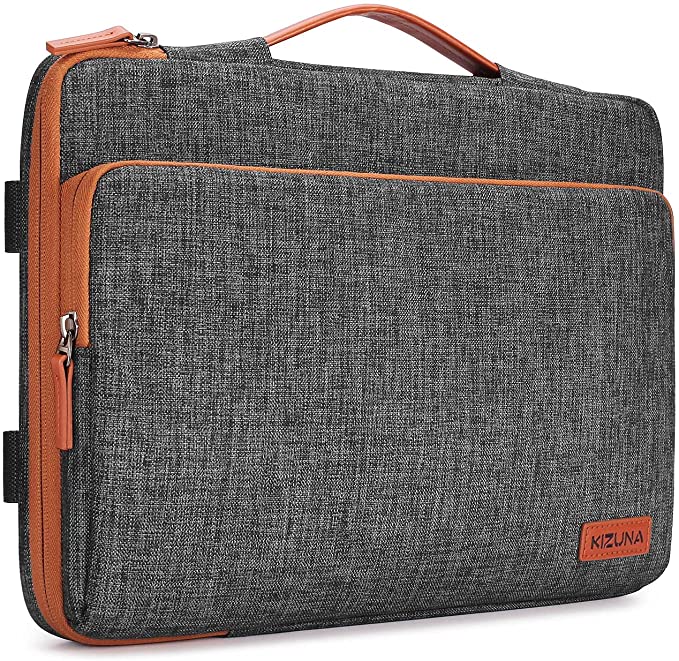 KIZUNA Laptop Sleeve 13.3 inch Water Resistant Shoulder Messenger Bag Backpack Briefcase for 13" MacBook Air 2017/14" Lenovo ThinkPad X1 Carbon/Yoga C740 S740 C930/13 IdeaPad C340/Huawei MateBook D