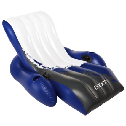 Intex Floating Recliner Inflatable Lounge 71 X 53