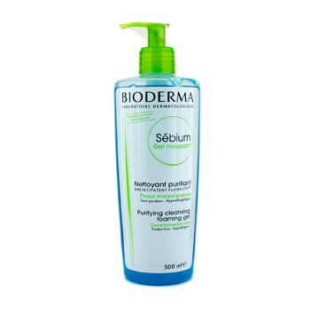 Sebium Purifying and Foaming Cleansing Gel - For Combination/Oily Skin (With Pump) 500ml/16.7oz
