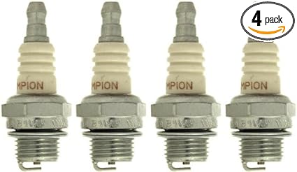 Champion RCJ8-4PK Copper Plus Small Engine Spark Plug Stock # 840 (4 Pack)