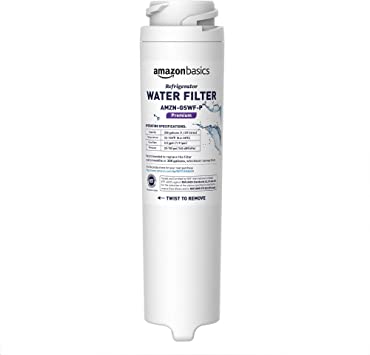 AmazonBasics Replacement GE GSWF Refrigerator Water Filter Cartridge - Premium Filtration