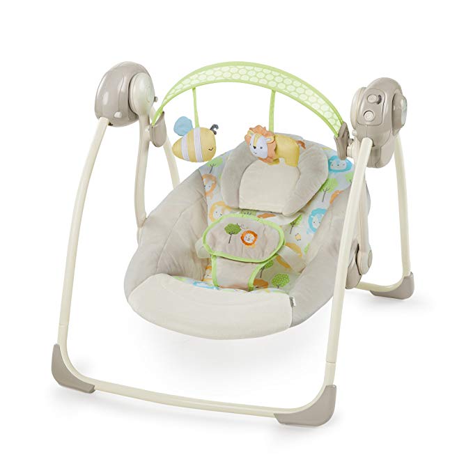 Ingenuity Pen 10248 Soothe and Delight Portable Swing – Sunny Snuggles
