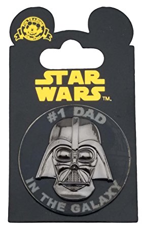 Disney Pin - Star Wars - Darth Vader #1 Dad in the Galaxy