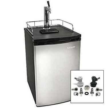 EdgeStar Ultra Low Temperature Full Size Kegerator with Stainless Steel Door w/ Home Brew Tap