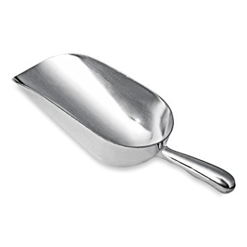 New Star 34585 Cast Aluminum Utility Scoop, 58-Ounce