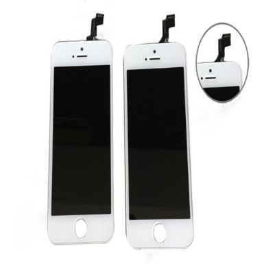 Touch Screen digitizer and LCD Display Repair Replacement for Iphone 5Swith Tools White