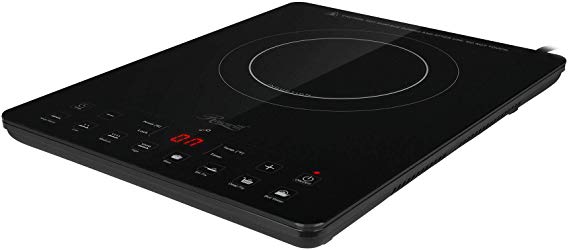 Rosewill Portable Induction Cooktop Countertop Burner, 1500W Electric Induction Cooker with 15 Temperature Settings, 15 Power Levels, 8 Preset Modes - RHAI-19002