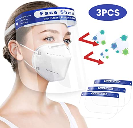 [3 PCS] WSKEN Anti Air Dust Cover,Unisex Mouth Cover, Fashion Protective