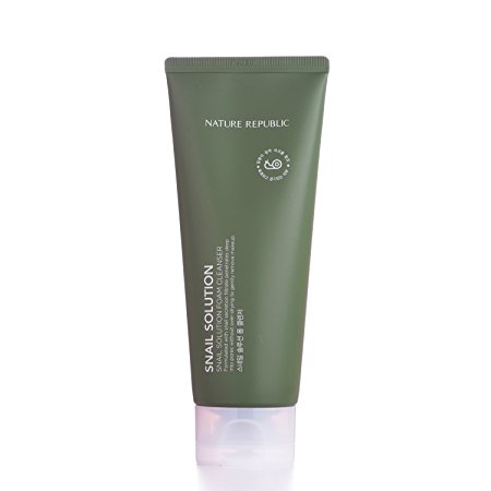 Nature Republic Snail Solution Foam Cleanser, 150 Gram