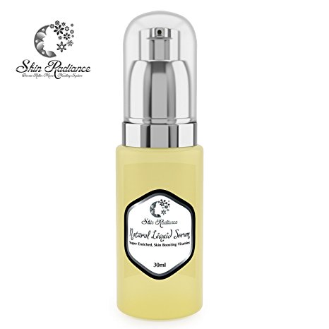 Skin Radiance™ - Natural Liquid Serum - Derma Roller Serum - Facial Oil 30ml - THE BEST Face Oil Blend For Microneedling For All Skin Types - Boosts Collagen, Lightens and Tones. Best Anti Ageing & Anti Wrinkle Serum - Complete Your Derma Roller Kit. Highest Strength Active Vitamin C Serum & Retinol. 100% Natural & Produced in UK.