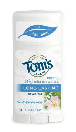 Toms of Maine Natural Deodorant Stick Aluminum-Free Honeysuckle Rose 225 Ounce