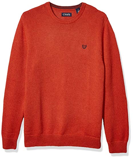 Chaps Men's Classic Fit Cotton Crewneck Sweater