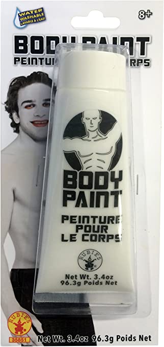 Rubie's Costume CO Men's Body Paint, White, One Size