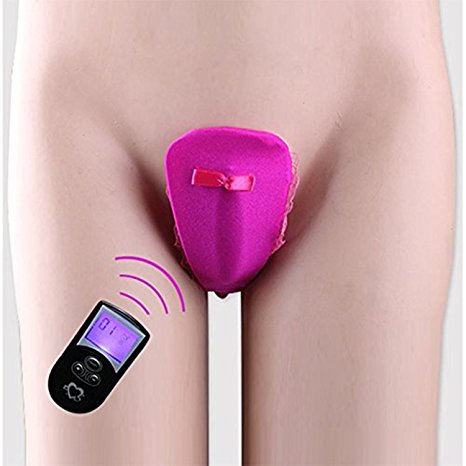 Silent Vibrating Panties, Namee New Vibrating Wearable Vagina Vibrator with 10 Frequency Wireless Remote Control Strap on C-String Underwear Vibrator for Women G Spot/Clitoris Sex Massager (Size 1)