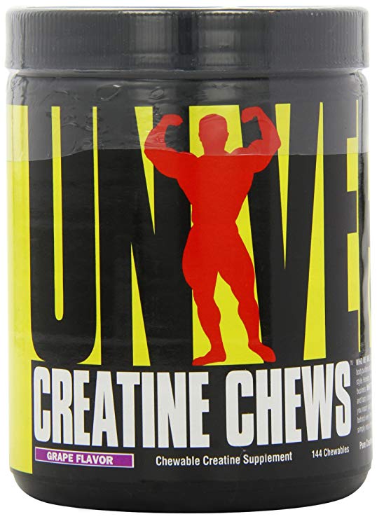 Universal Nutrition Creatine Chews Grape Capsules Pack of 144