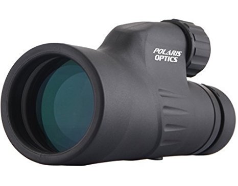 Polaris Explorer - 12X50 High Powered Monocular - Bright and Clear Range of View - Single Hand Focus - Waterproof and Fog Proof - For Bird Watching, Watching Wildlife or Scenery - Comes With Tripod for Hands Free, Steady Viewing