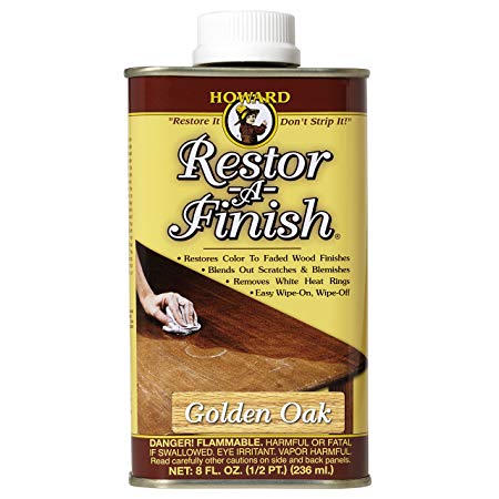 Howard Products RF3008 Restor-A-Finish, 8 oz, Golden Oak