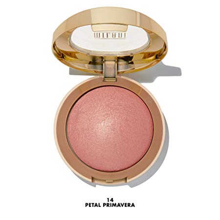 Milani Baked Blush - Petal Primavera (0.12 Ounce) Cruelty-Free Powder Blush - Shape, Contour & Highlight Face for a Shimmery or Matte Finish