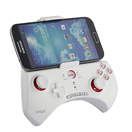 ipega Wireless Bluetooth Controller for iPhone 4/4s iPhone 5/5s iPad Samsung Galaxy S4/I9500 S3/I9300 PC, Black