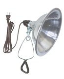 Woods 0151 182-Gauge SPT-2 Clamp Lamp with 85-Inch Reflector 150-Watt 6-Foot Cord