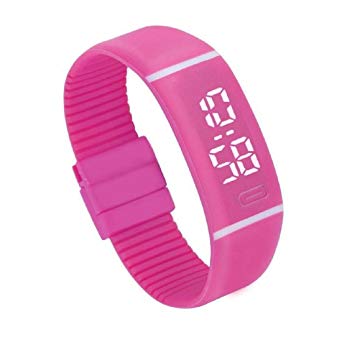 Beautyvan Wrist Watch,Mens Womens Rubber LED Watch Date Sports Bracelet Digital Wrist Watch