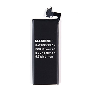 Masione Brand New Replacement Battery Repair Part for iPhone 4S