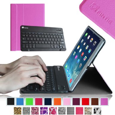 Fintie Blade X1 iPad Air 2 Keyboard Case - Ultra Slim SmartShell Stand Cover with Magnetically Detachable Wireless Bluetooth Keyboard for Apple iPad Air 2 (2014 Model), Violet