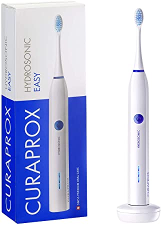 Curaprox Hydrosonic Easy Power Toothbrush - White