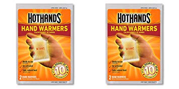 HotHands Hand Warmers - Long Lasting Safe Natural Odorless Air Activated Warmers - Up to 10 Hours of Heat - 3 Pair 2 Pack