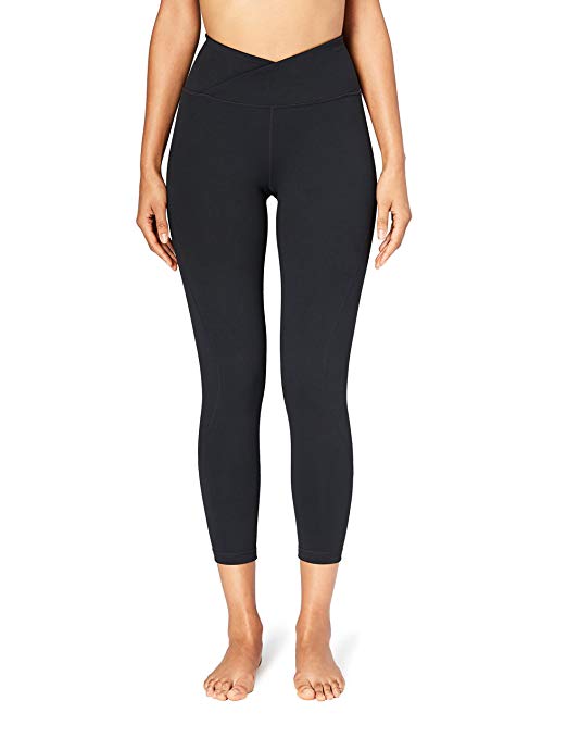 Core 10 Women’s ‘Build Your Own’ Yoga 7/8 Crop Legging (XS-XL, Plus Size 1X-3X)