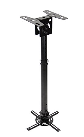 OPTOMA TECHNOLOGY OCM815B Low Profile Universal Ceiling Mount with Extension Poles Projector Accessory