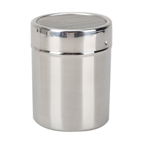 Vktech Stainless Steel Flour Sifter Icing Sugar Dredger Chocolate Powder Shaker