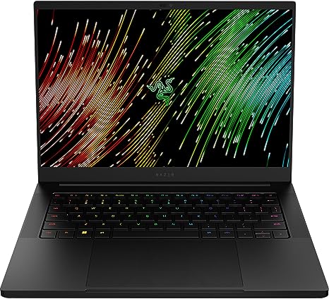 Razer Blade 14 Gaming Laptop (2023): AMD Ryzen 9 7940HS CPU - NVIDIA GeForce RTX 4070 GPU - 14" 16:10 QHD  240Hz -16GB DDR5 RAM - 1TB SSD - Windows 11 - Vapor Chamber Cooling - Chroma RGB