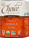 Choice Organic Masala Chai Tea 16 Count Box